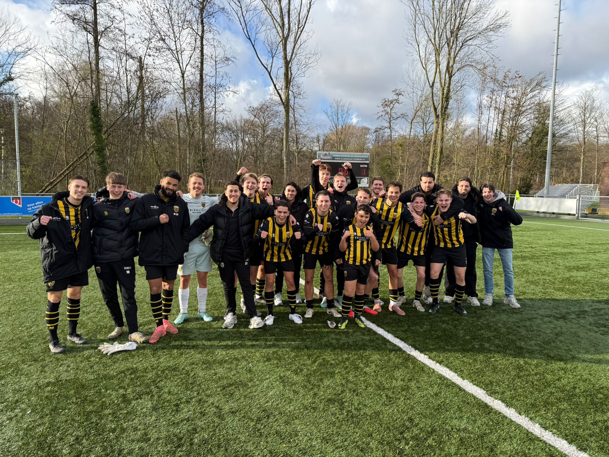 Balsponsor bij v.v. Wilhelmus