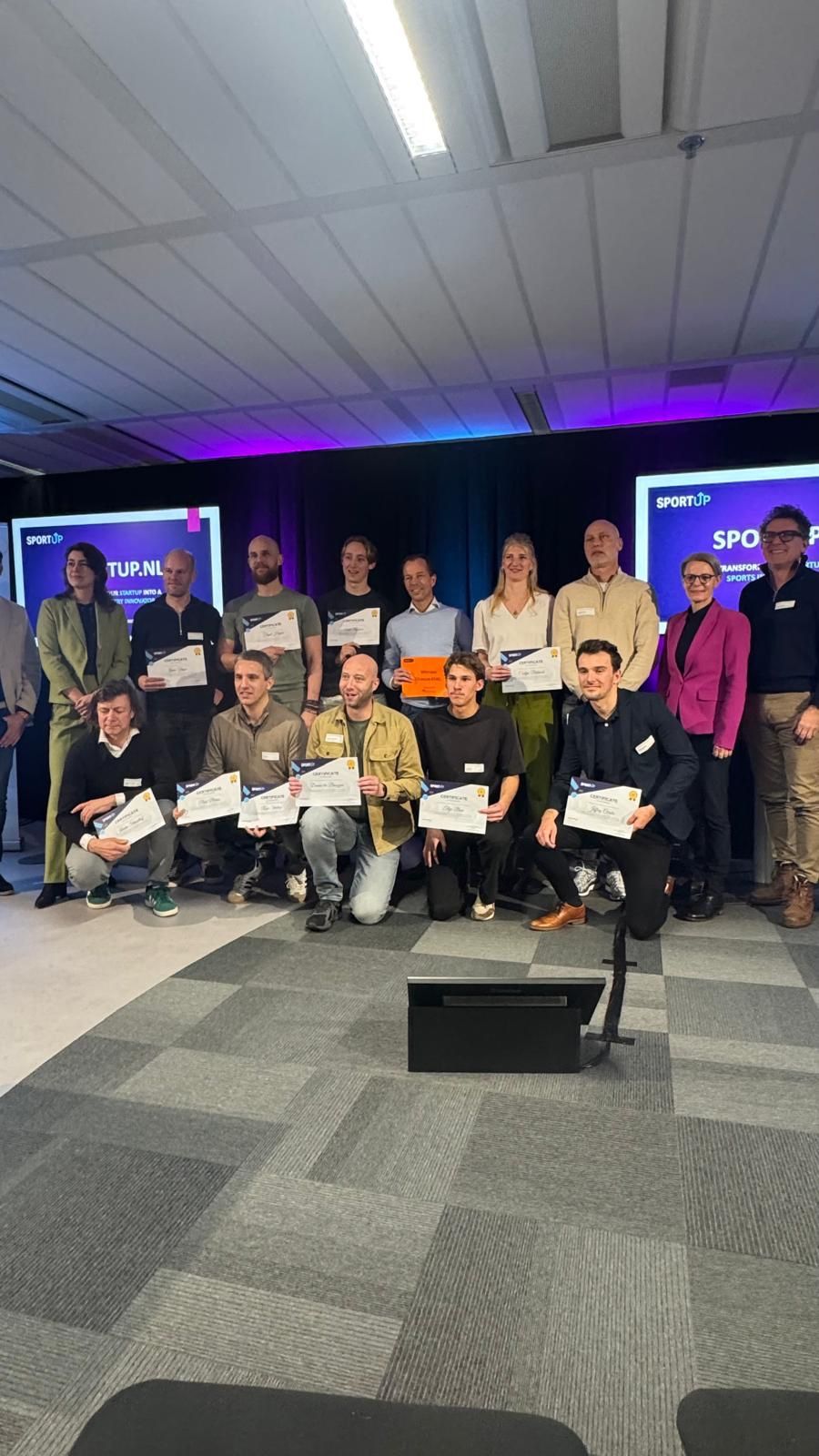 Groepsfoto alle deelnemers SportUp Boost