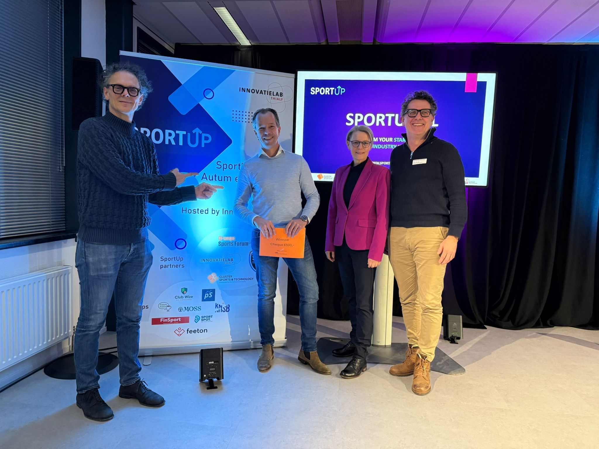Club Wize wint SportUp Boost Innovatieprijs!